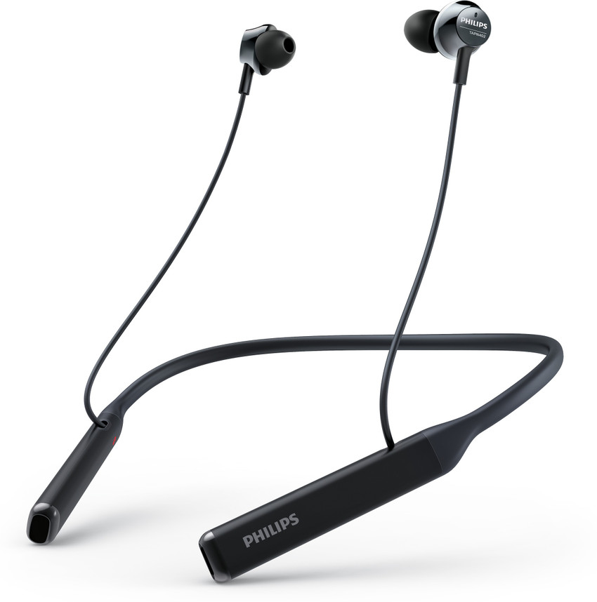 PHILIPS TAPN402 Neckband Earphones with 14 Hr Playtime 12.2 mm Drivers IPX4 Bluetooth Headset