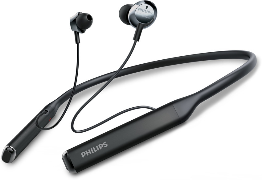 PHILIPS TAPN402 Neckband Earphones with 14 Hr Playtime 12.2 mm Drivers IPX4 Bluetooth Headset