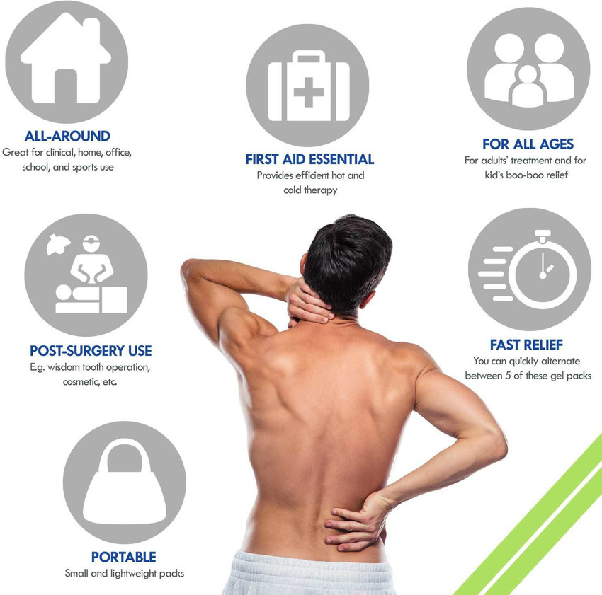 First aid gel ice packs deals