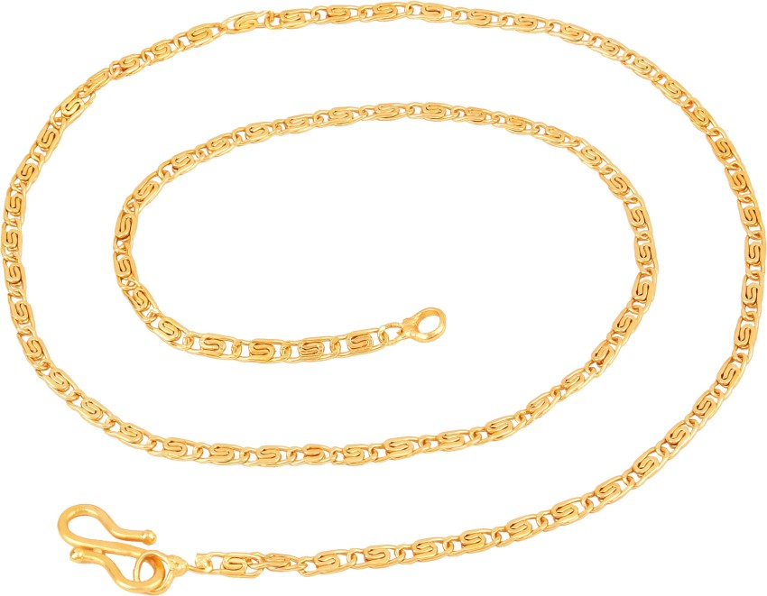 Gold chain hot sale biscuit design