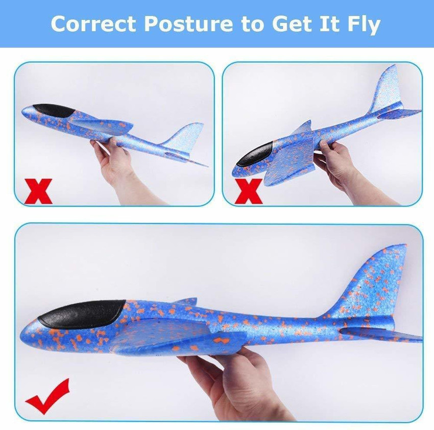 Thermocol aeroplane toy cheap
