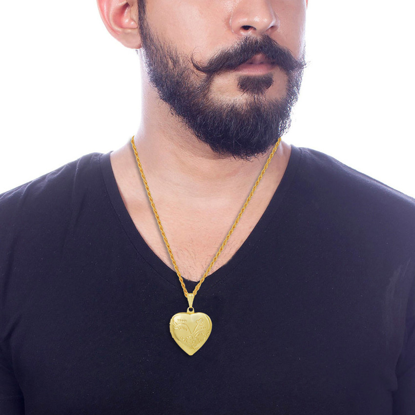Heart locket cheap for men