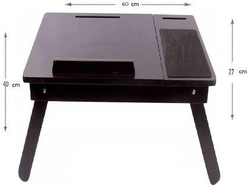 Skull wood portable online laptop table