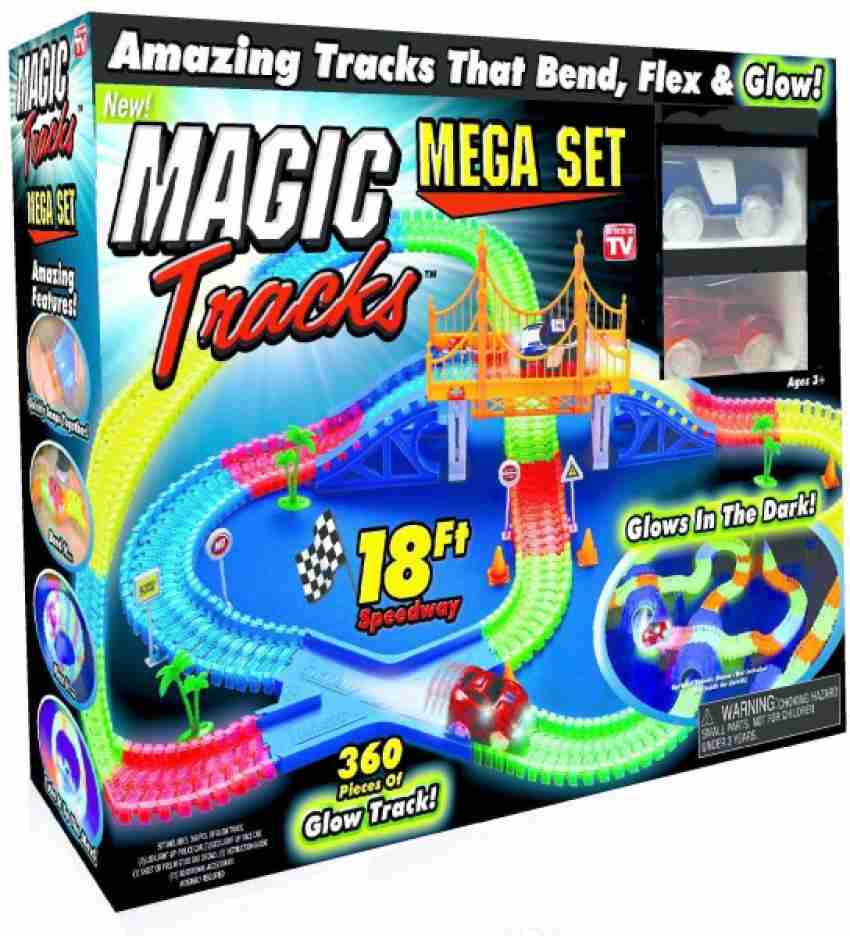 kidz Car Magic Tracks Bend Flex Night Glow Running Car Toy - Car Magic  Tracks Bend Flex Night Glow Running Car Toy . Buy Car toys in India. shop  for kidz products