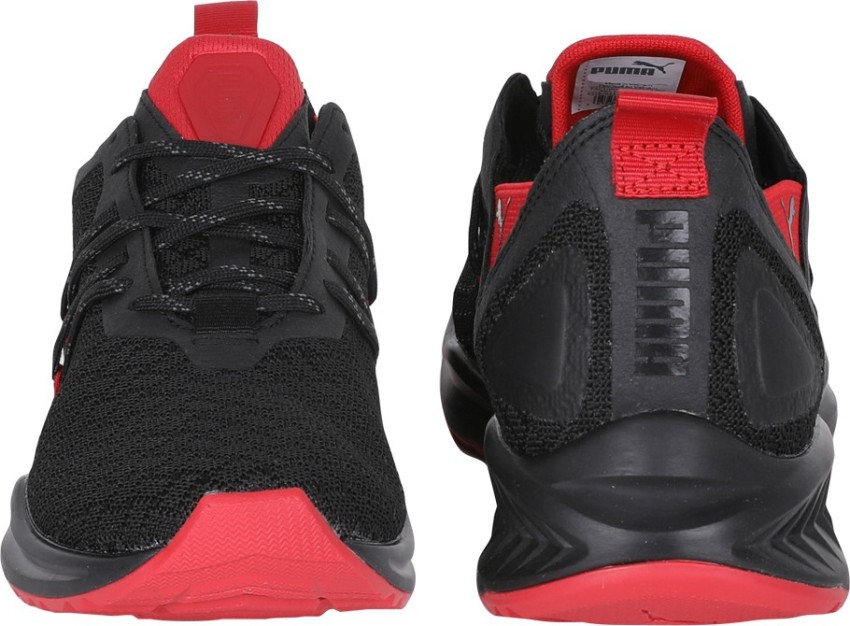 Puma black ribbon on sale red