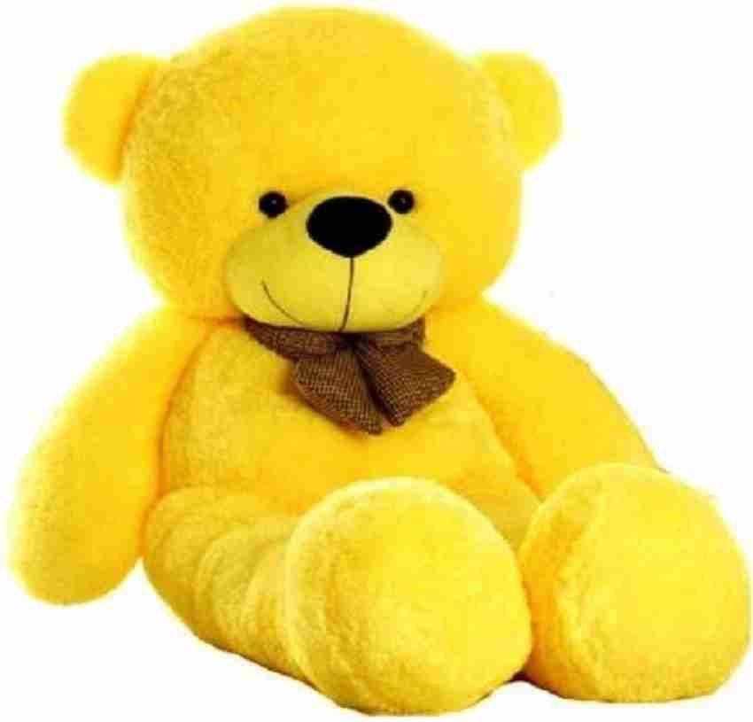 Yellow big teddy bear store
