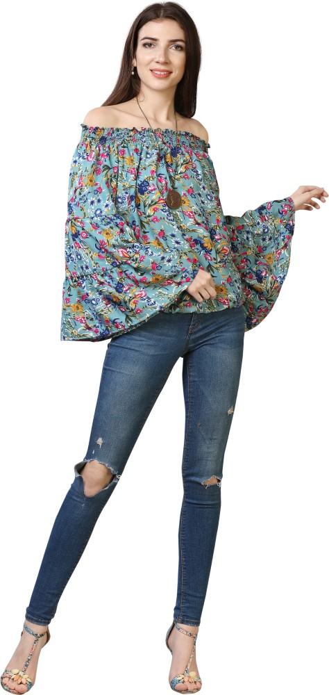 Off shoulder tops flipkart hot sale