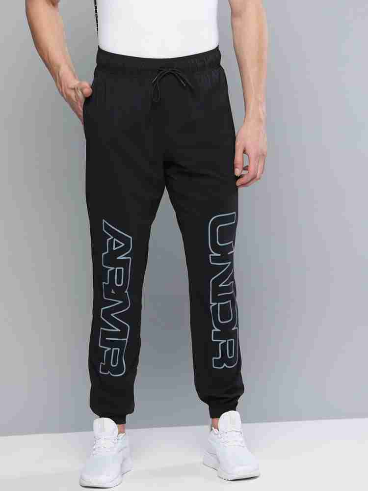 Buy UNDER ARMOUR Solid Men Black Track Pants Online at Best Prices in India