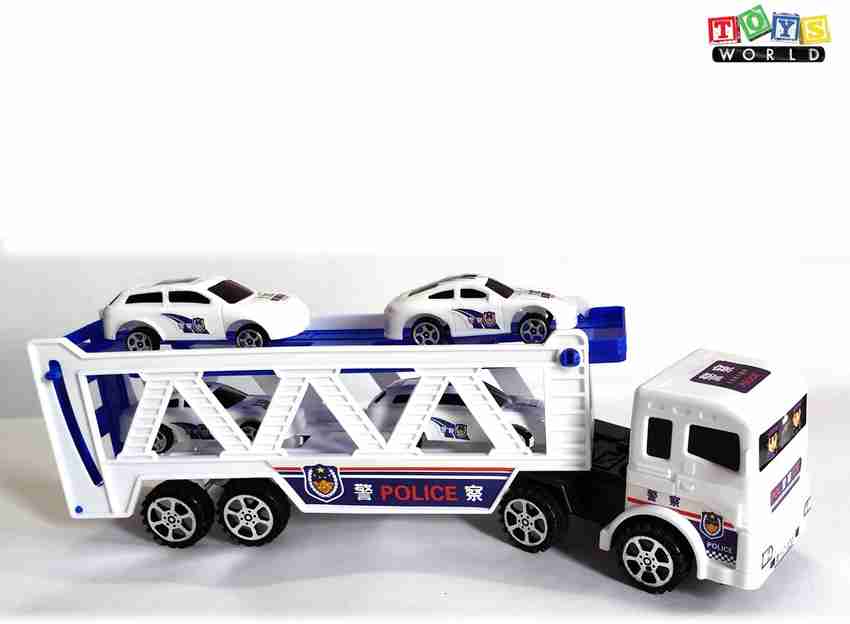 Mini police car on sale toys