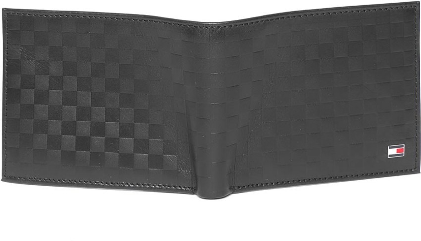 Tommy Hilfiger Castell Black Leather Men's Wallet