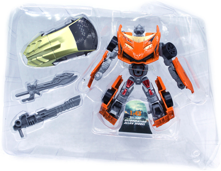 Orange and deals grey transformer