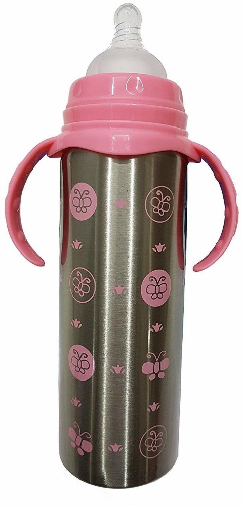 Pastel Pink Stainless Steel Bottle, 260ml