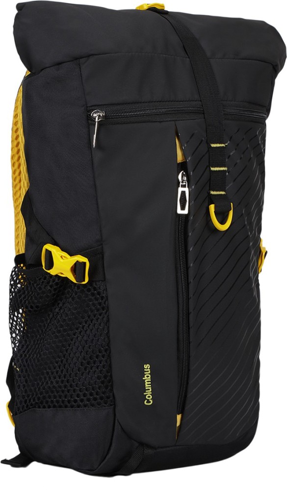 Columbus K 45 Backpack - Black/Yellow, One Size 