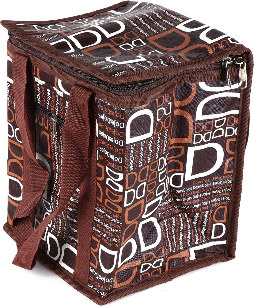 Flipkart PRAHAN INTERNATIONAL Canvas Printed Small Size Lunch Box Cover Bag with Two Handle Strap Waterproof Lunch Bag Lunch Bag