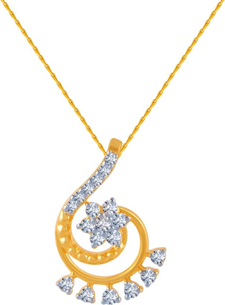 Diamond pendant hot sale pc chandra