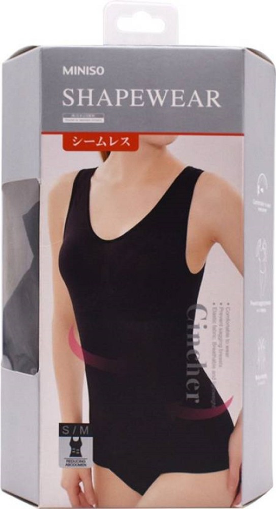 MINISO Waist Cincher (Black) (S/M) Women Shapewear - Buy MINISO Waist  Cincher (Black) (S/M) Women Shapewear Online at Best Prices in India