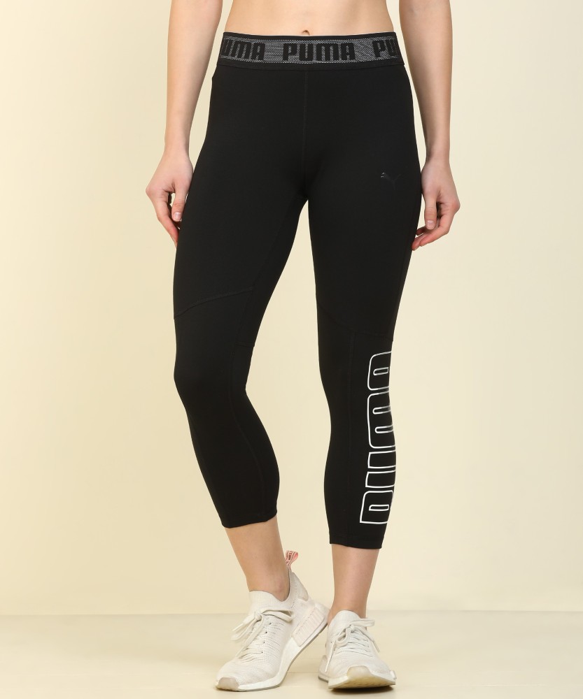 PUMA Graphic Print Women Black Tights - Buy PUMA Graphic Print Women Black Tights  Online at Best Prices in India