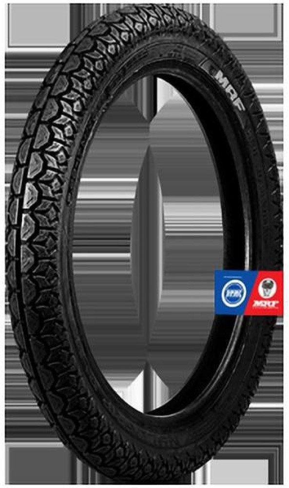 MRF 300.18 TUBE LESS TYRE NYLOGRIP PLUS 300 18 Rear Two Wheeler