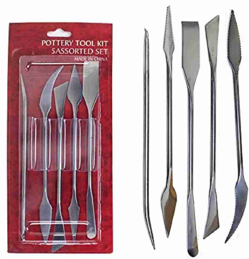 Pottery Clay Sculpting Tools Kids Plastic Modeling Clay Tools Anti