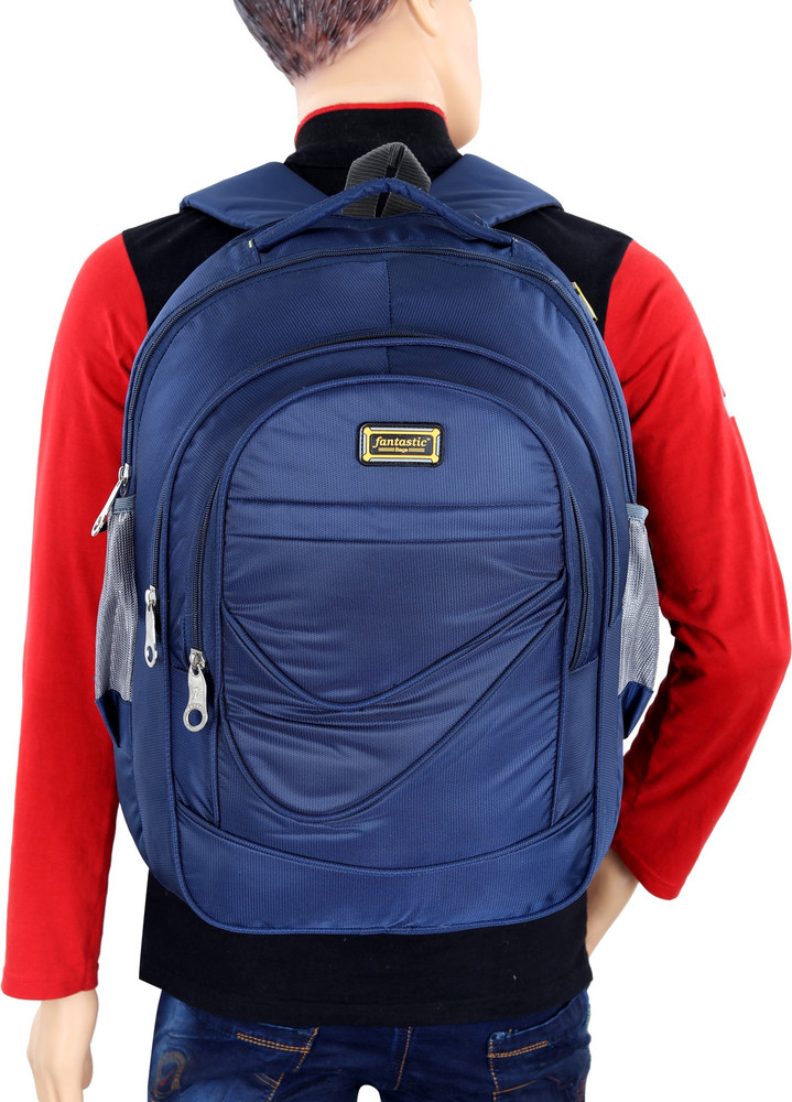 Fantastic Bags Large Size Polyester Laptop Backpack with 4