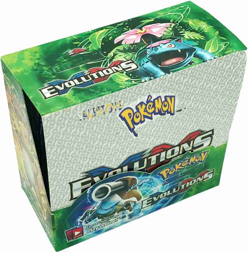 Pokémon Trading Card Games: XY Evolutions Sealed Booster Box, 36 Packs Per  Box