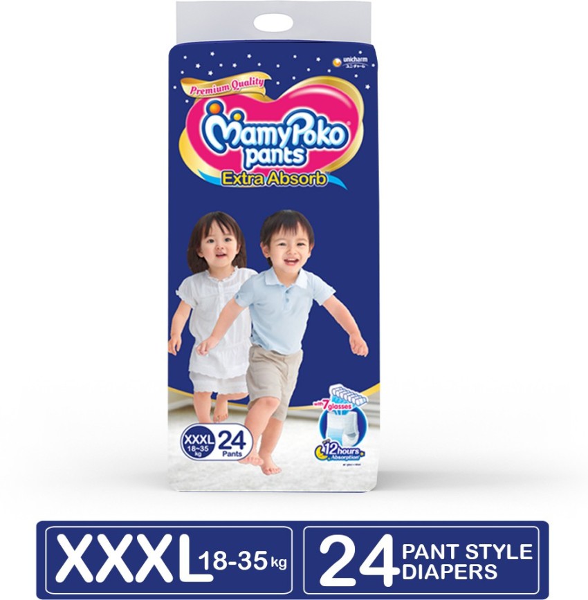 MamyPoko Pants Extra Absorb Diapers XL 5 Pants  Family Needs