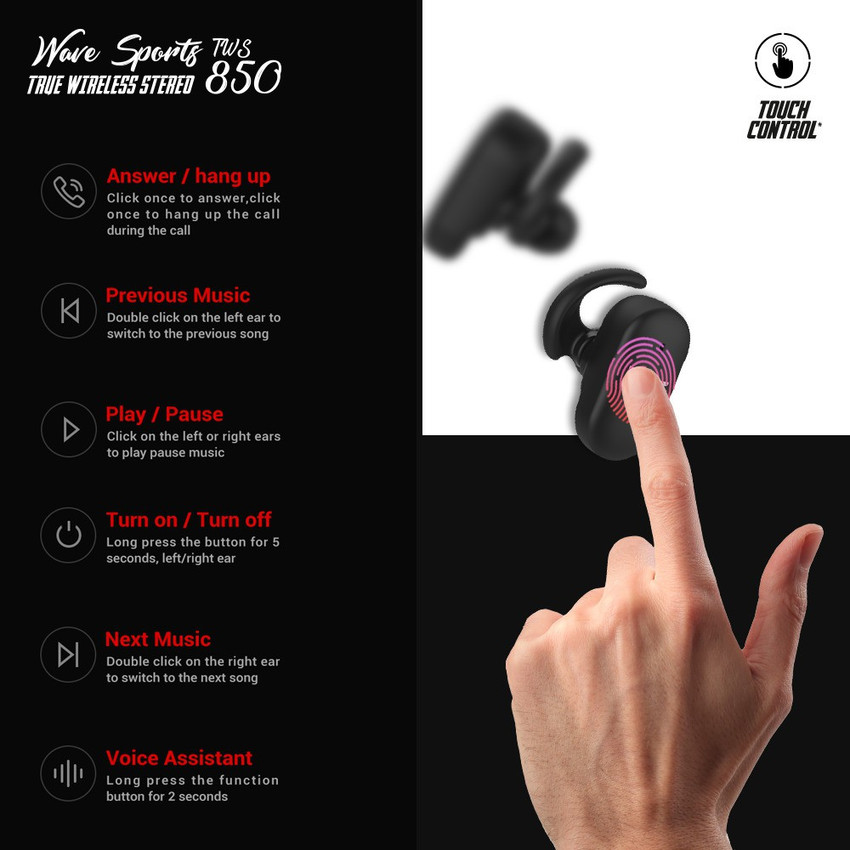 Ant audio wave cheap sports tws 850 review