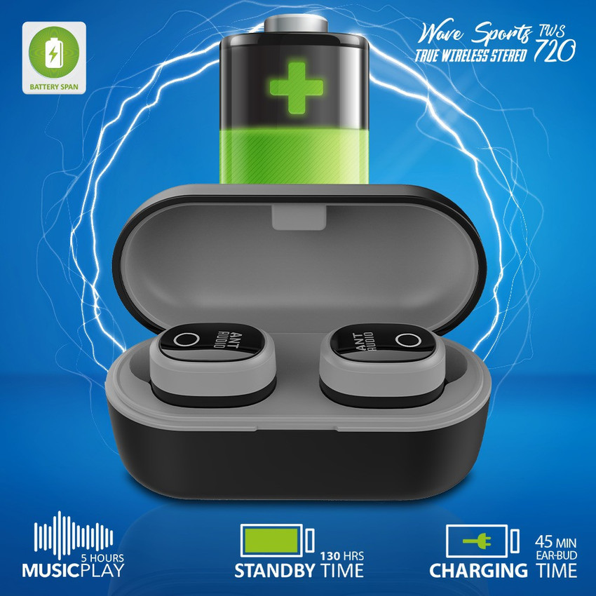 ANT AUDIO Wave Sports TWS 720 Bluetooth Price in India Buy ANT AUDIO Wave Sports TWS 720 Bluetooth Online ANT AUDIO Flipkart