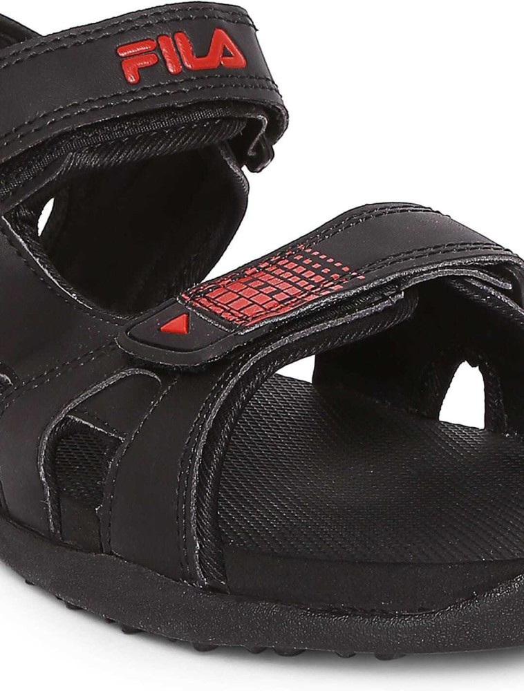 FILA Men Black Sports Sandals Buy FILA Men Black Sports Sandals