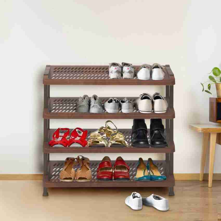 Nilkamal Multi Rack 04 Plastic Shoe Stand Price in India Buy Nilkamal Multi Rack 04 Plastic Shoe Stand online at Flipkart