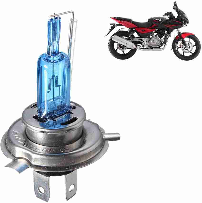 VOCADO Super Bright H4 White Moto Halogen Lamp Bulb For Pulsar 220