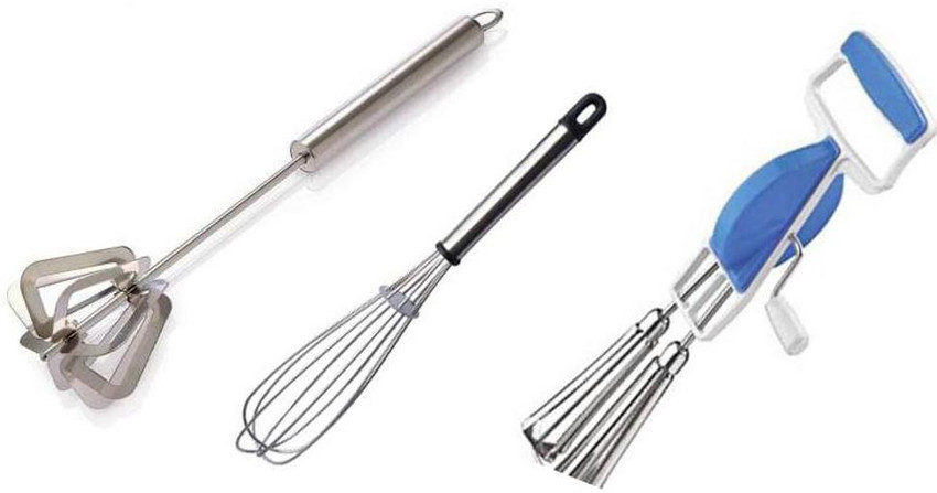 Craft Mart Curd Maker Hand Blender for Egg Cream Beater Milkshake Lassi Butter Milk Mixer Stainless Steel Spiral Balloon Whisker Steel Plastic Spiral Whisk Price in India Buy Craft Mart