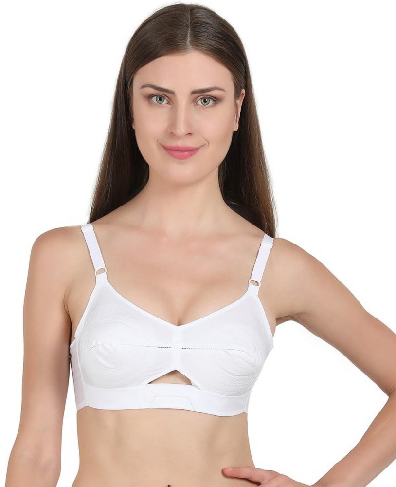 Buy Groversons Paris Beauty Women's Pack of 2 Padded, Non-Wired, Seamless  T-Shirt Bra (COMB25-C06-C06-30B) White at