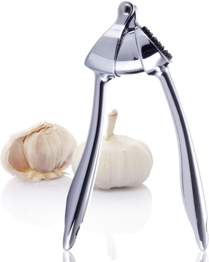 Multi-function Garlic Press Stainless Steel Garlic Ginger Press Hand Held Rolling  Crusher Cooking Vegetable Tool