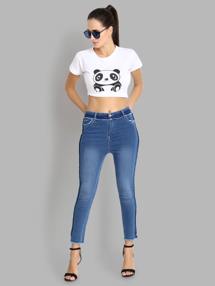 German Club Skinny Women Blue Jeans - Buy German Club Skinny Women Blue  Jeans Online at Best Prices in India