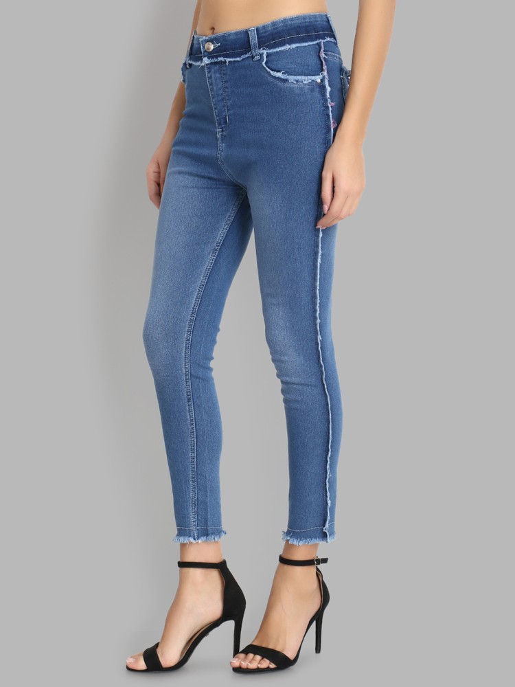 German Club Skinny Women Blue Jeans - Buy German Club Skinny Women Blue  Jeans Online at Best Prices in India