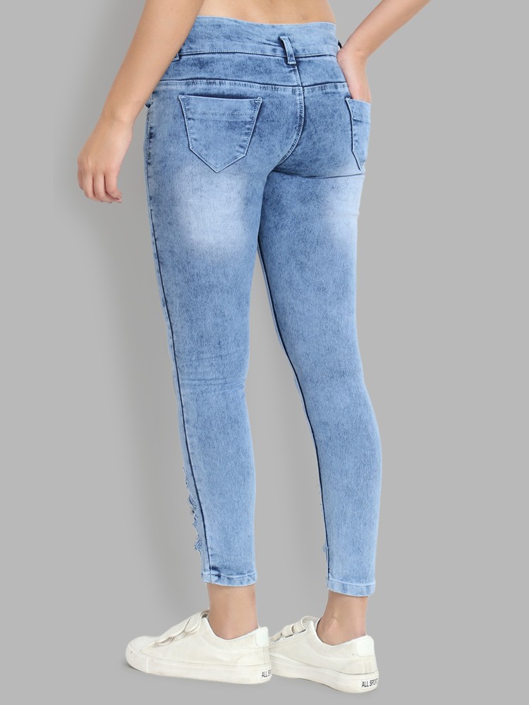 German Club Skinny Women Blue Jeans - Buy German Club Skinny Women Blue  Jeans Online at Best Prices in India