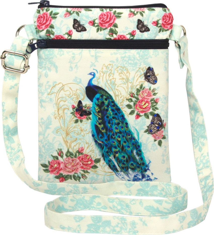 pinaken Multicolor Sling Bag Peacock Delight Multicolor Price in India Flipkart