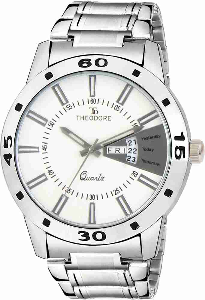 THEODORE High Class Metal Chain PREMIUM METAL CHAIN SERIES Analog Watch For Men