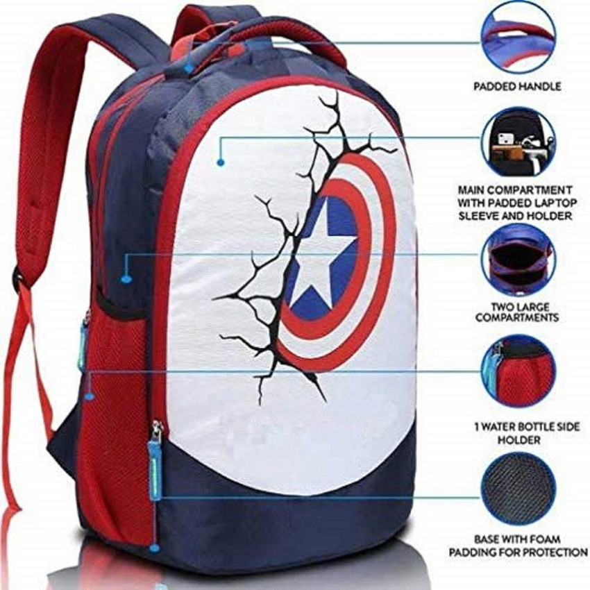 Discover more than 170 captain america laptop bag kidsdream.edu.vn