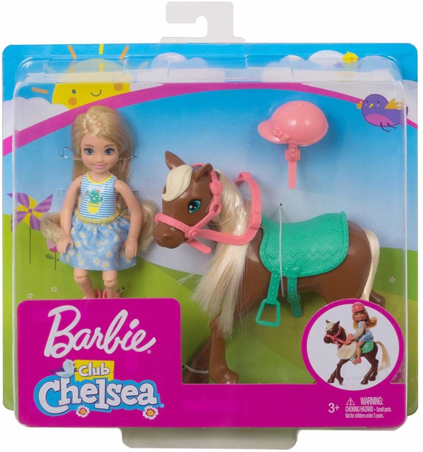 Barbie club chelsea doll and pony new arrivals