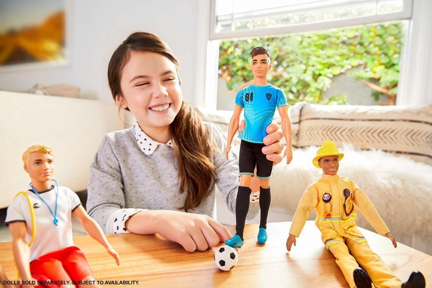 Barbie doll soccer player hot sale