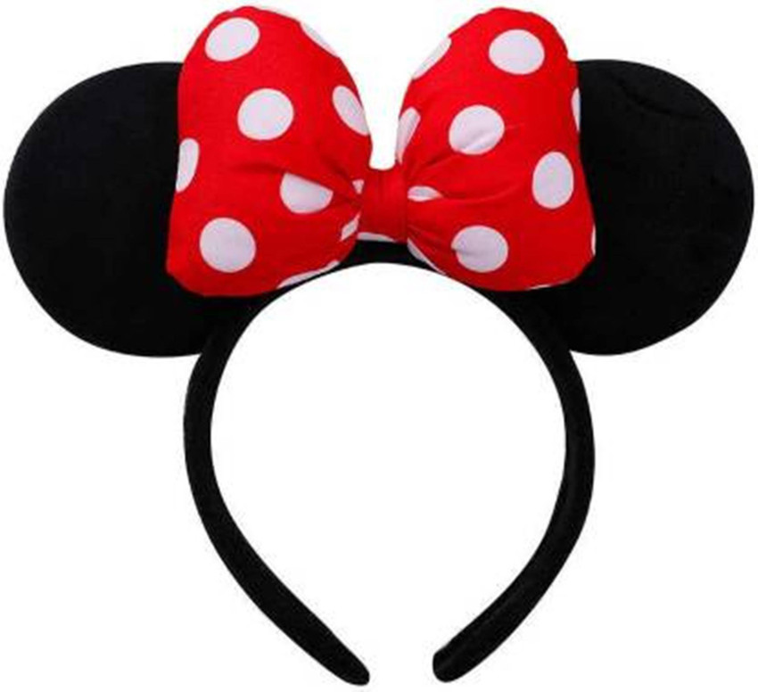 b.h.fashion Mickey Mouse Hair Bands Polka Dots Ears Head Hairband