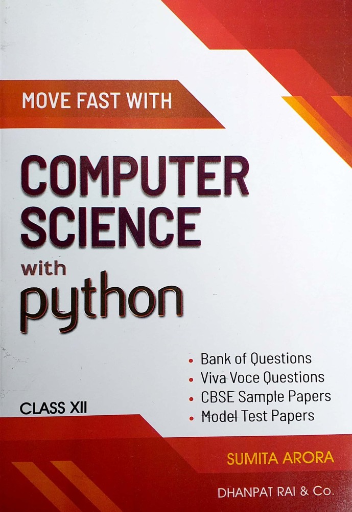 Computer Science With Python Textbook For Class 11 By, 45% OFF