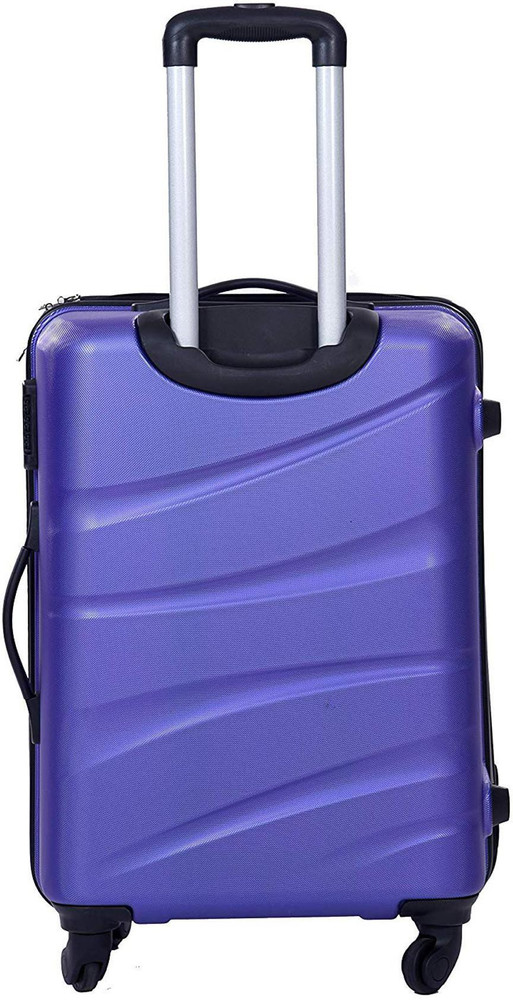 Double zipper outlet trolley bag