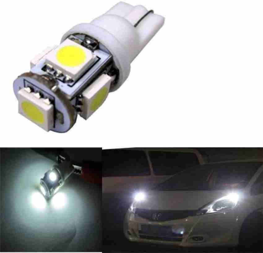 Flipkart SmartBuy T10 Ceramic White Led Bulb 2 Pcs Parking Light Car,  Motorbike, Van LED (12 V, 5 W)