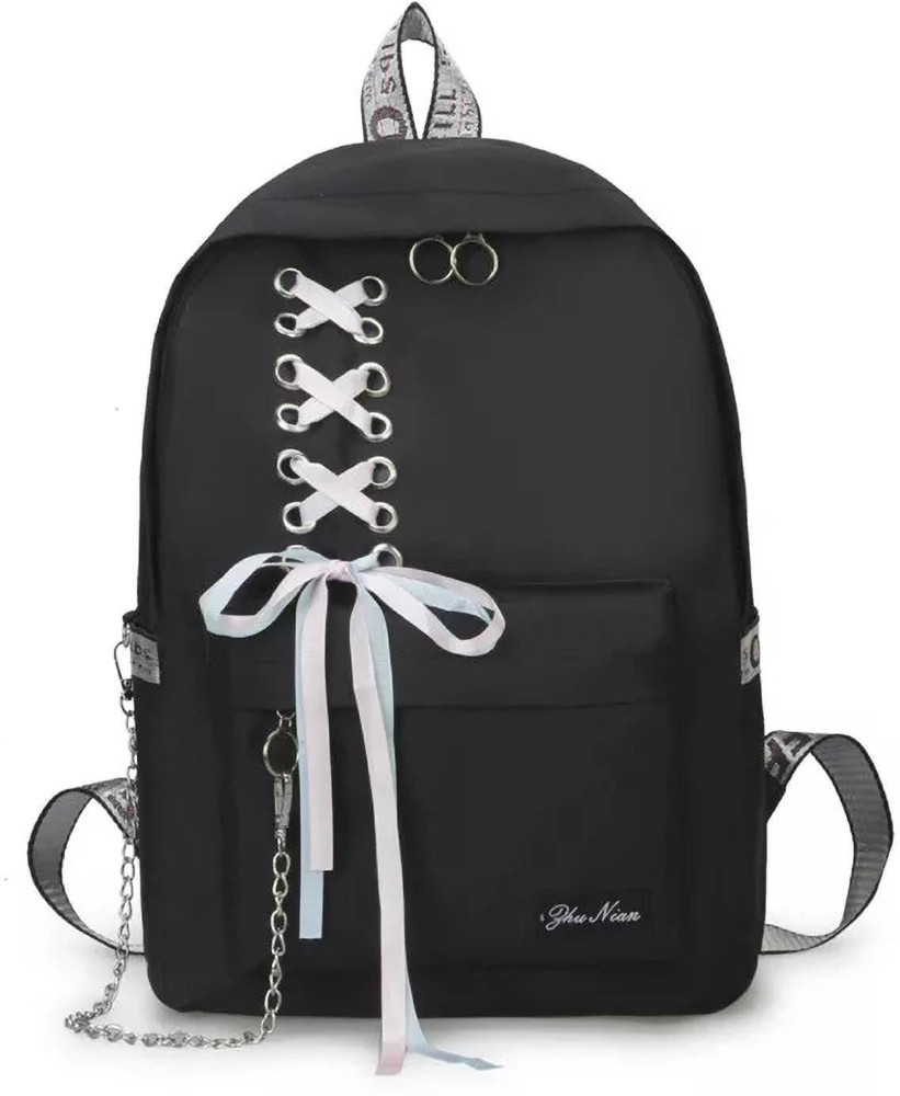Korean black new arrivals bag