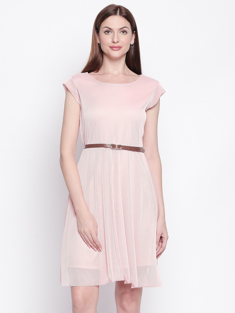 Forever Glam By Pantaloons Women A line Pink Dress Buy Forever Glam By Pantaloons Women A line Pink Dress Online at Best Prices in India Flipkart
