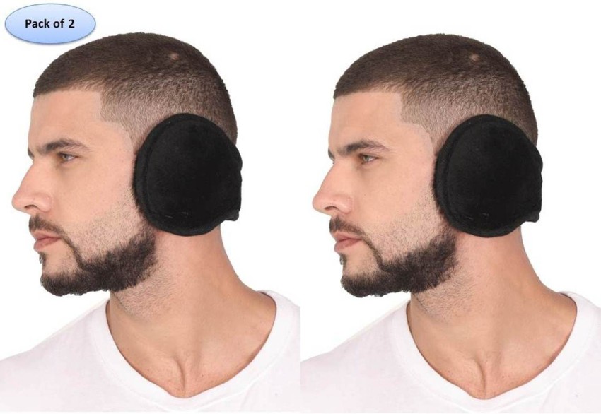 Head-wear Faux Fur Ear Muffs/Ear Warmers - Behind The Head Style Winter  Earmuffs for Men & Women