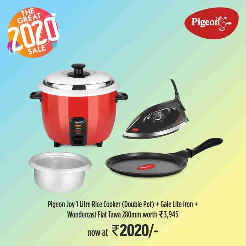 Pigeon joy rice cooker 1.8 l hot sale